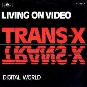 Living on Video Alternative cover