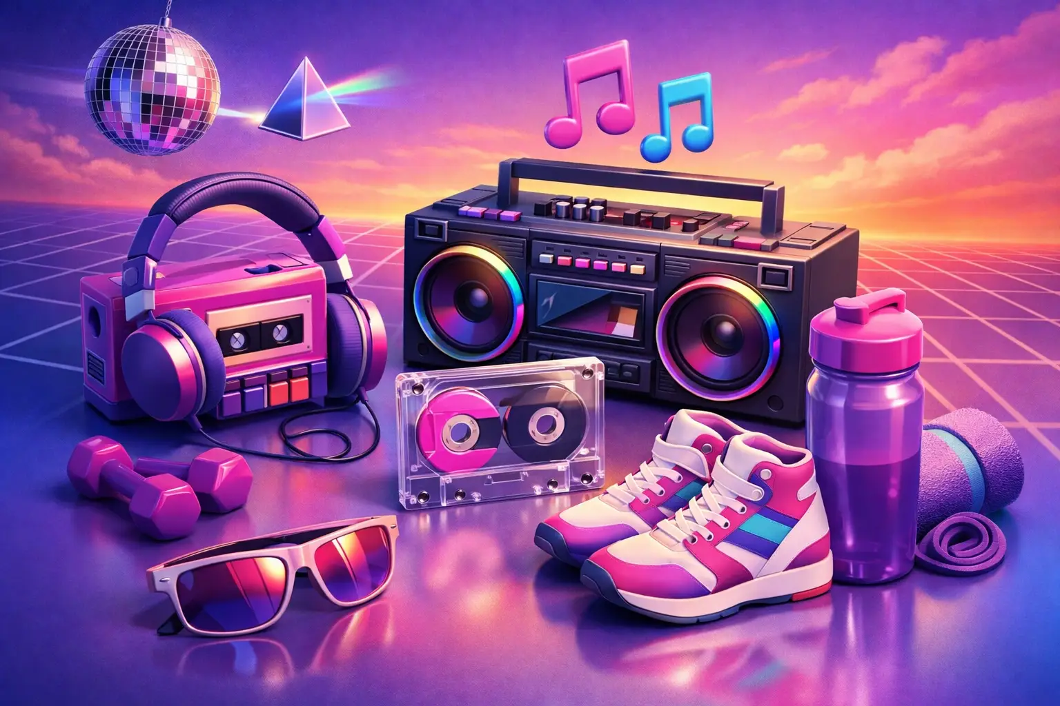 80s Workout Music Playlist That Keeps You Moving