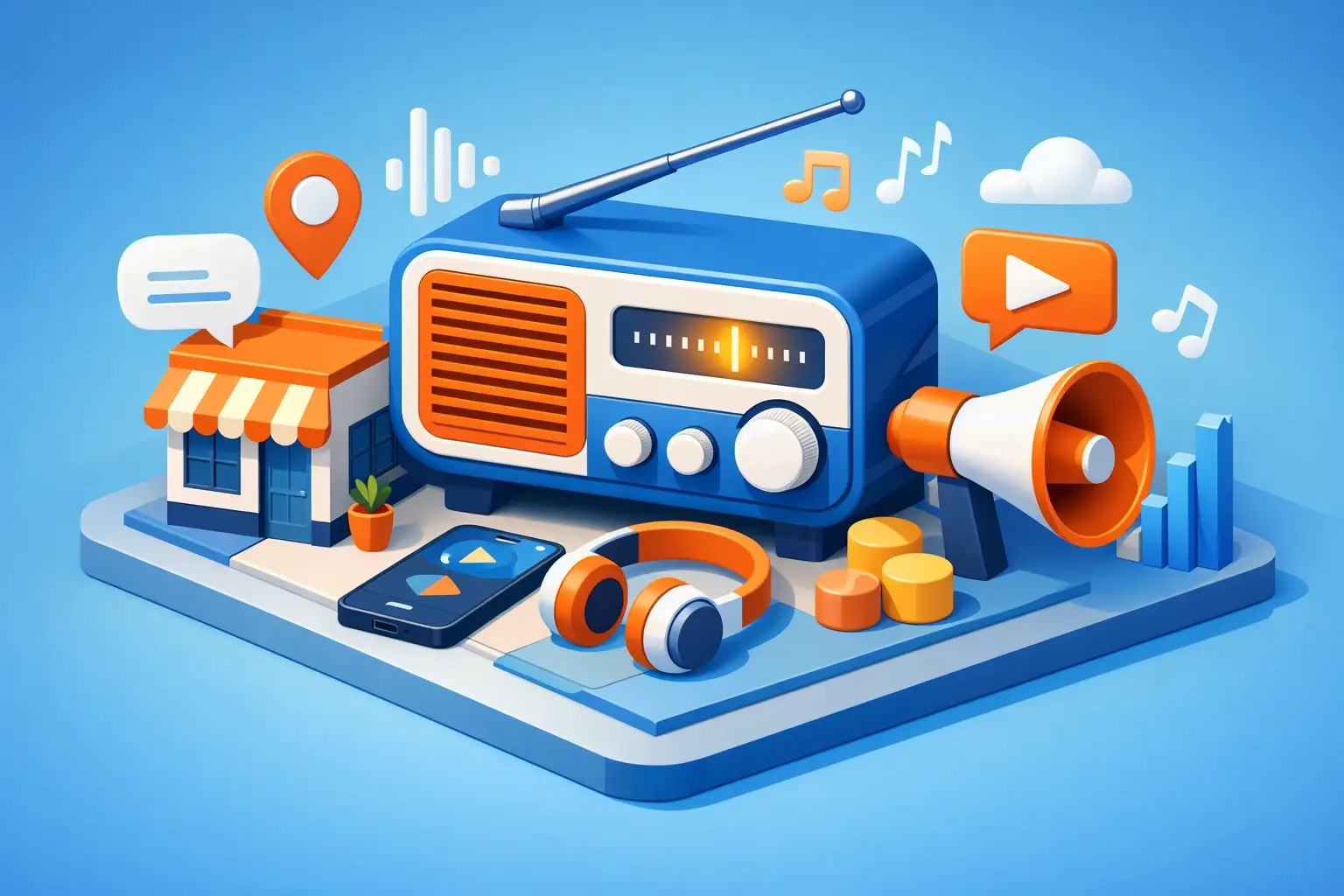 Branded Radio for Small Business That Gets Heard